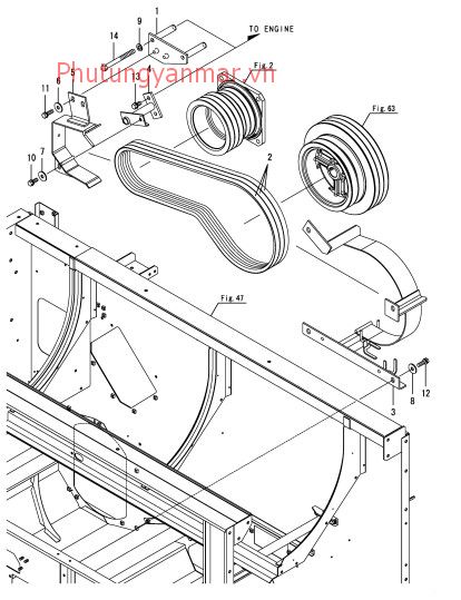 Dây đai truyền động đập